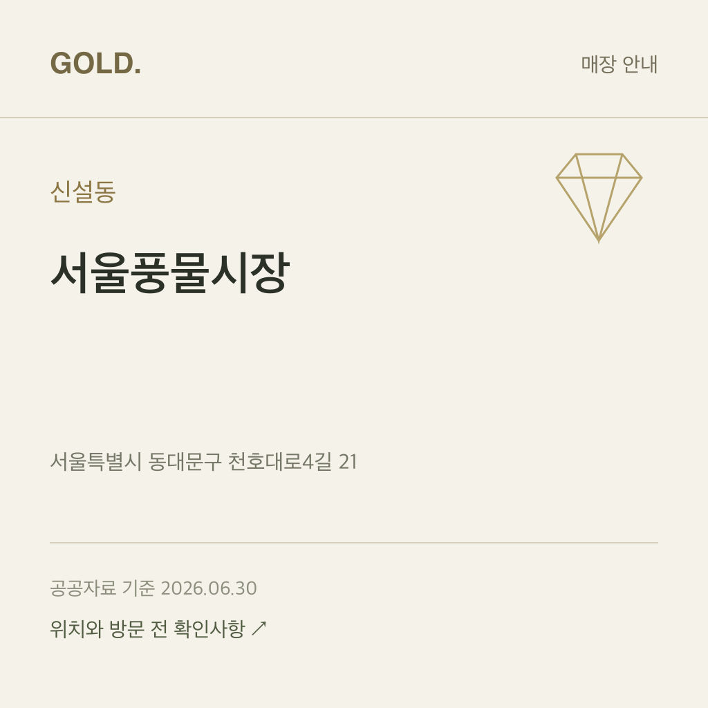 신설동 서울풍물시장